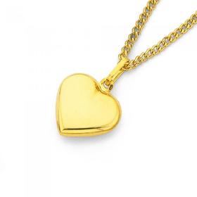 9ct+Heart+Charm