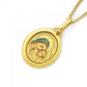 9ct-Gold-Mother-Child-Pendant on sale