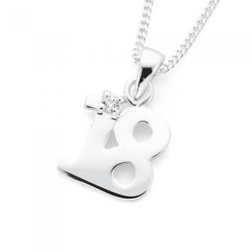 Silver+CZ+%26quot%3B18%26quot%3B+Pendant