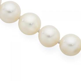 9ct-Gold-Cultured-Freshwater-Pearl-Necklace on sale