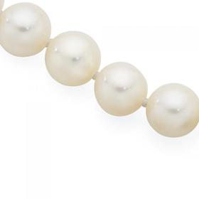 9ct-Gold-Cultured-Freshwater-Pearl-Necklace on sale
