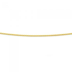 9ct-Gold-45cm-Trace-Chain on sale