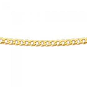 9ct-50cm-Bevelled-Curb-Chain on sale