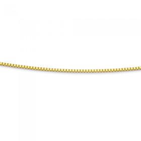 Solid+9ct+Gold+42cm+Box+Chain