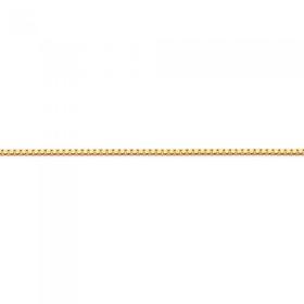 9ct-Gold-45cm-Box-Chain on sale