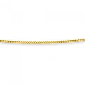 9ct-Gold-50cm-Solid-Curb-Chain on sale