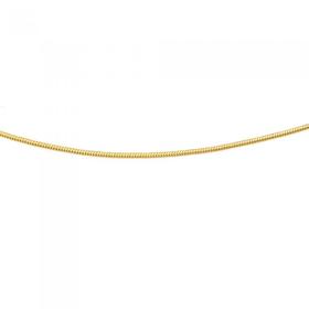 9ct-Gold-48cm-Diamond-Cut-Snake-Chain on sale