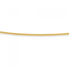 9ct-Gold-50cm-Solid-Fine-Curb-Chain on sale