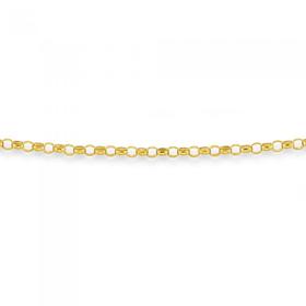 Solid-9ct-Gold-50cm-Round-Belcher-Chain on sale