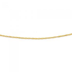 9ct-50cm-Singapore-Twist-Chain on sale