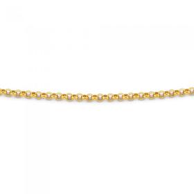 9ct-Gold-45cm-Belcher-Chain on sale