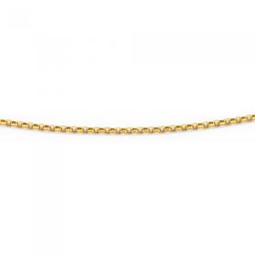 9ct+Gold+50cm+Round+Belcher+Chain