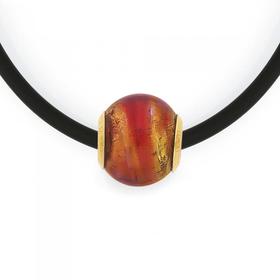 9ct+45cm+%27Life%27+Murano+Bead+Necklet