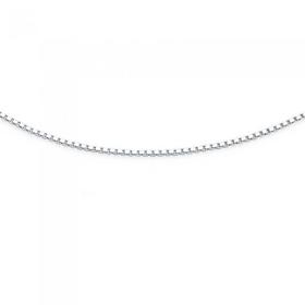 Silver-45cm-Box-Chain on sale