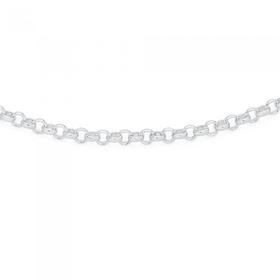 Silver-45cm-Fine-Belcher-Chain on sale