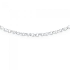 Silver-50cm-Belcher-Chain on sale