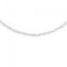 Silver-50cm-Singapore-Chain on sale