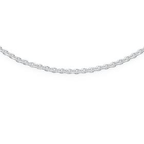 Silver-45cm-Rolo-Chain on sale