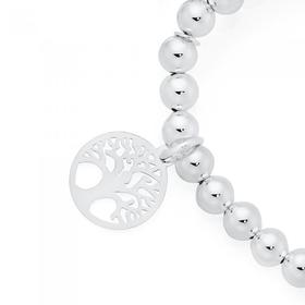 Silver-Tree-Of-Life-Bracelet on sale