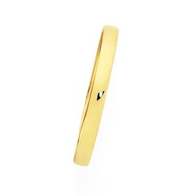 9ct-Gold-65mm-Solid-Half-Round-Bangle on sale