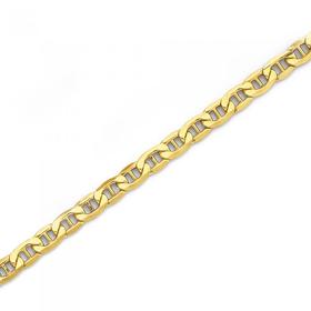 9ct-Gold-26cm-Hollow-Marine-Anklet on sale