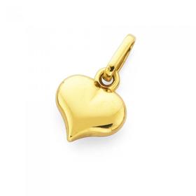 9ct-Gold-Heart-Charm on sale