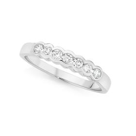 Silver+7+Bezel+Set+CZ+Eternity+Ring