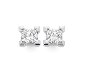 9ct+Gold+Diamond+Studs