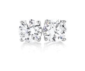 9ct-White-Gold-CZ-Studs on sale