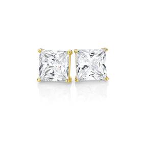 9ct+Gold+CZ+Studs