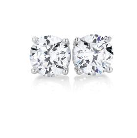 9ct-White-Gold-CZ-Studs on sale