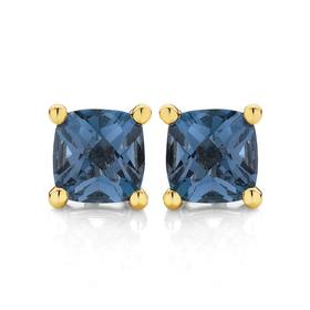 9ct-Gold-London-Blue-Topaz-Studs on sale