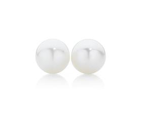 9ct-Gold-Cultured-Fresh-Water-Pearl-Studs on sale