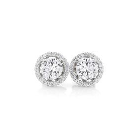 Silver-Small-CZ-Interchangeable-Earrings on sale