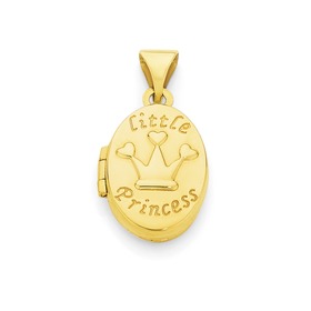 9ct+Gold+Little+Princess+Locket