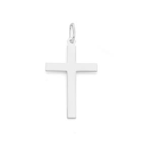 Silver+Plain+Cross