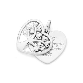 Silver-Tree-Of-Life-Pendant on sale