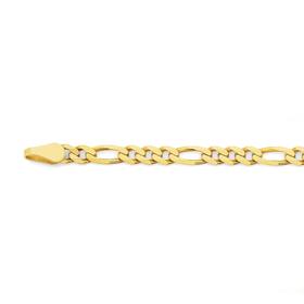 9ct-Gold-50cm-Figaro-31-Chain on sale