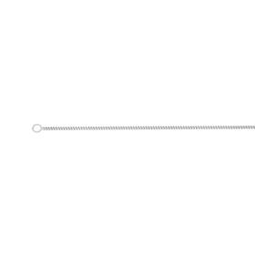 9ct-White-Gold-45cm-Solid-Curb-Chain on sale