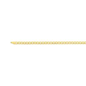 9ct-Gold-50cm-Solid-Curb-Chain on sale