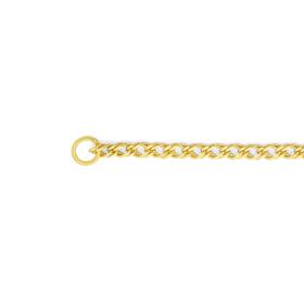 9ct-Gold-50cm-Solid-Double-Curb-Chain on sale