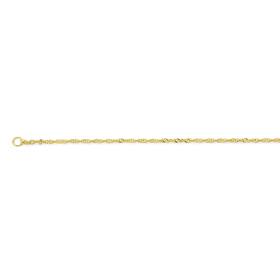 Solid-9ct-Gold-42cm-Singapore-Twist-Chain on sale