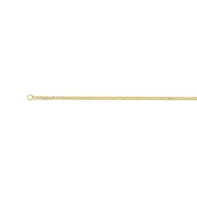 9ct-Gold-45cm-Solid-Oval-Curb-Chain on sale