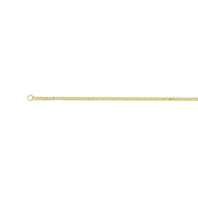 9ct-Gold-45cm-Solid-Oval-Curb-Chain on sale