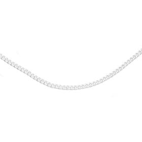 Silver-70cm-Solid-Curb-Chain on sale
