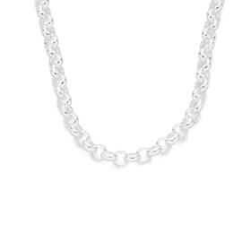 Silver-70cm-Belcher-Chain on sale