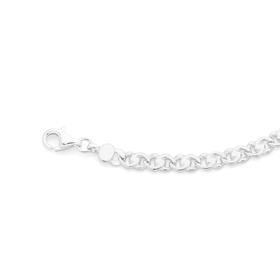 Silver-45cm-Interlock-Chain on sale