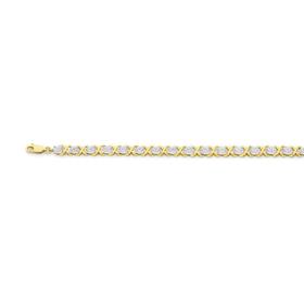 9ct-Gold-Diamond-XOXO-Bracelet on sale