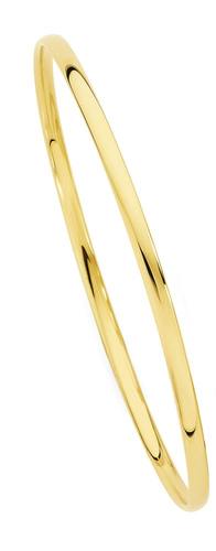 9ct-Gold-65mm-Solid-Bangle on sale