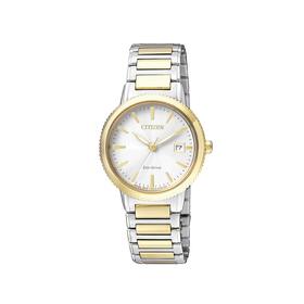 Citizen+Ladies+Two+Tone+Eco+Drive+Watch+%28Model%3A+EW2374-56A%29